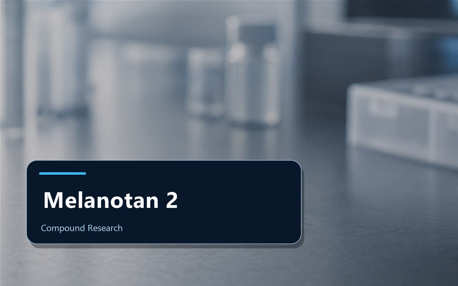 Blog thumbnail for Melanotan 2 melanocortin peptide research context