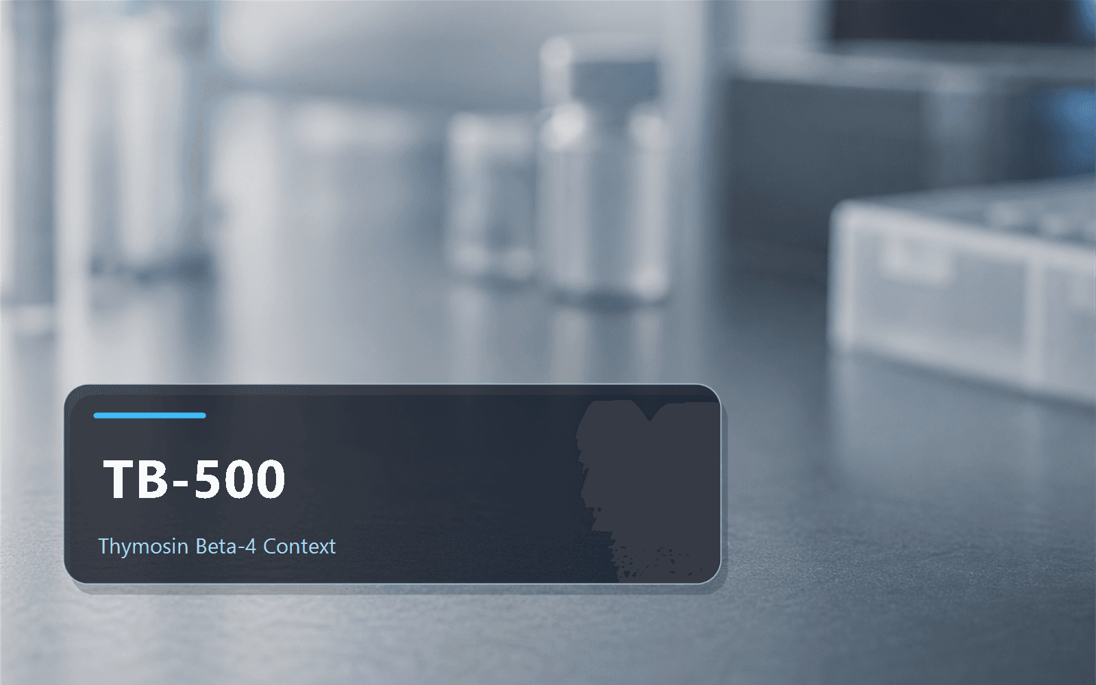Blog thumbnail for TB-500 and thymosin beta-4 research context